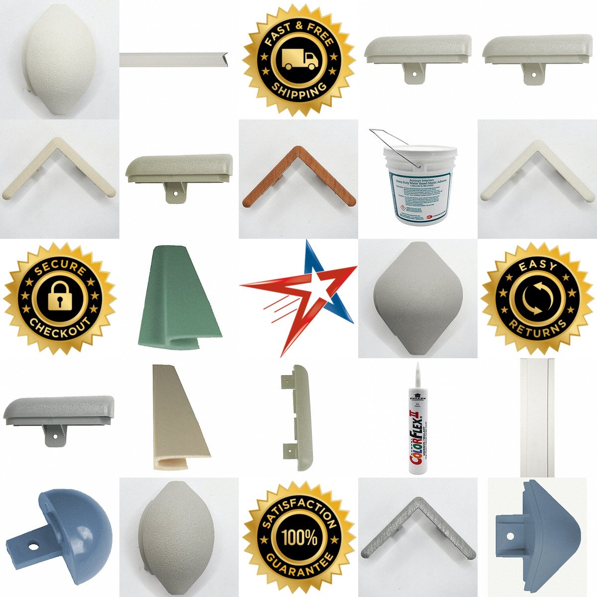 A selection of Wall Protection Accessories products on GoVets