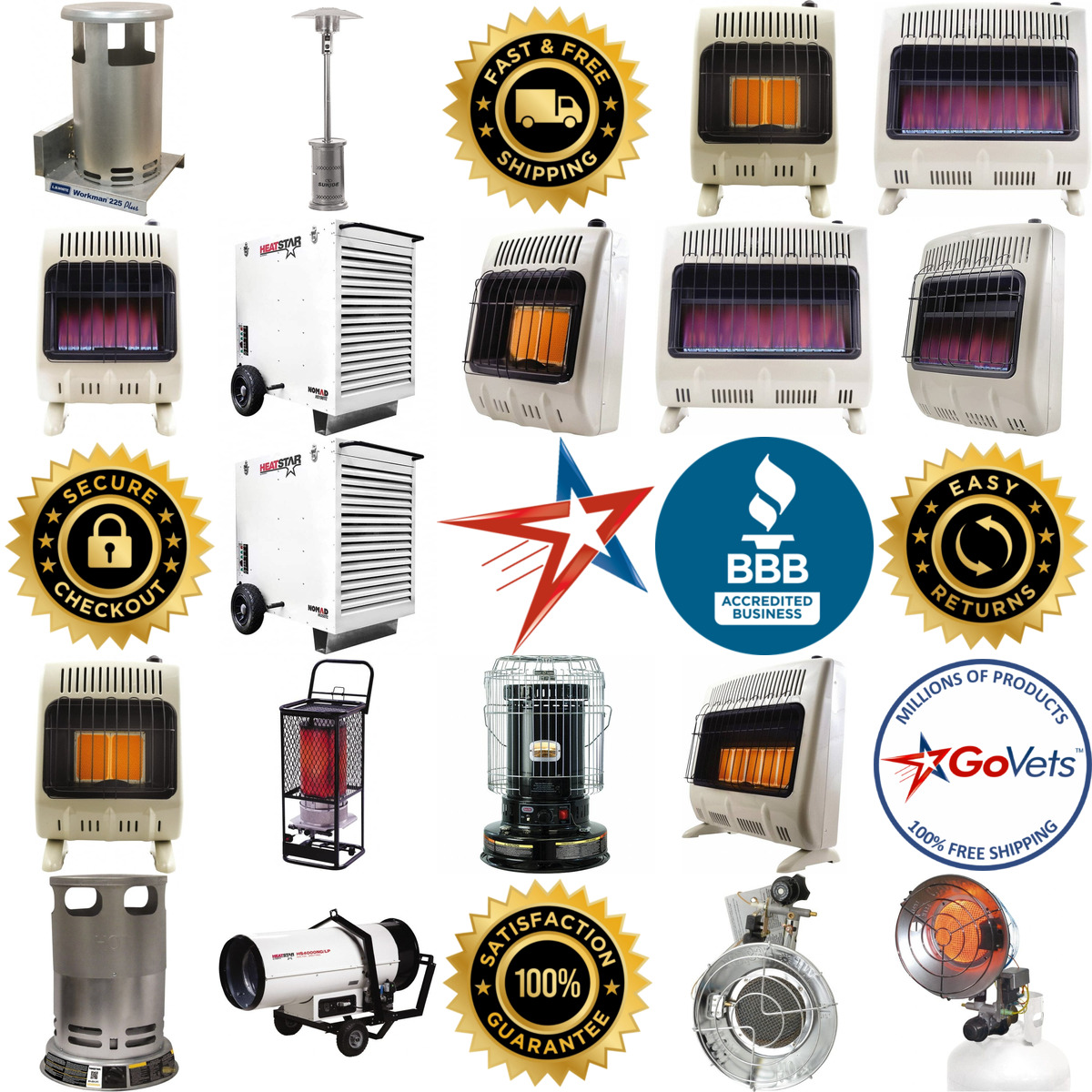 A selection of Fuel Radiant Heaters products on GoVets