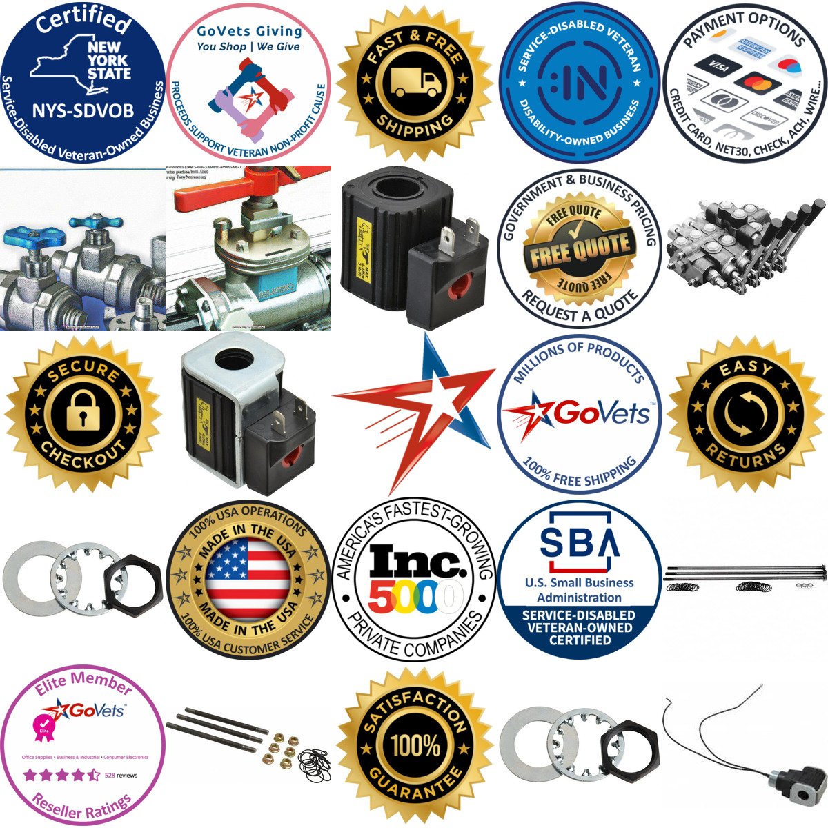 A selection of Hydraulic Control Valve Accessories products on GoVets