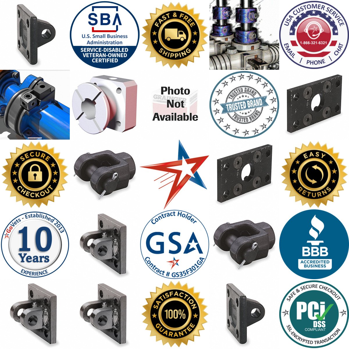 A selection of Hydraulic Cylinder Mounts products on GoVets