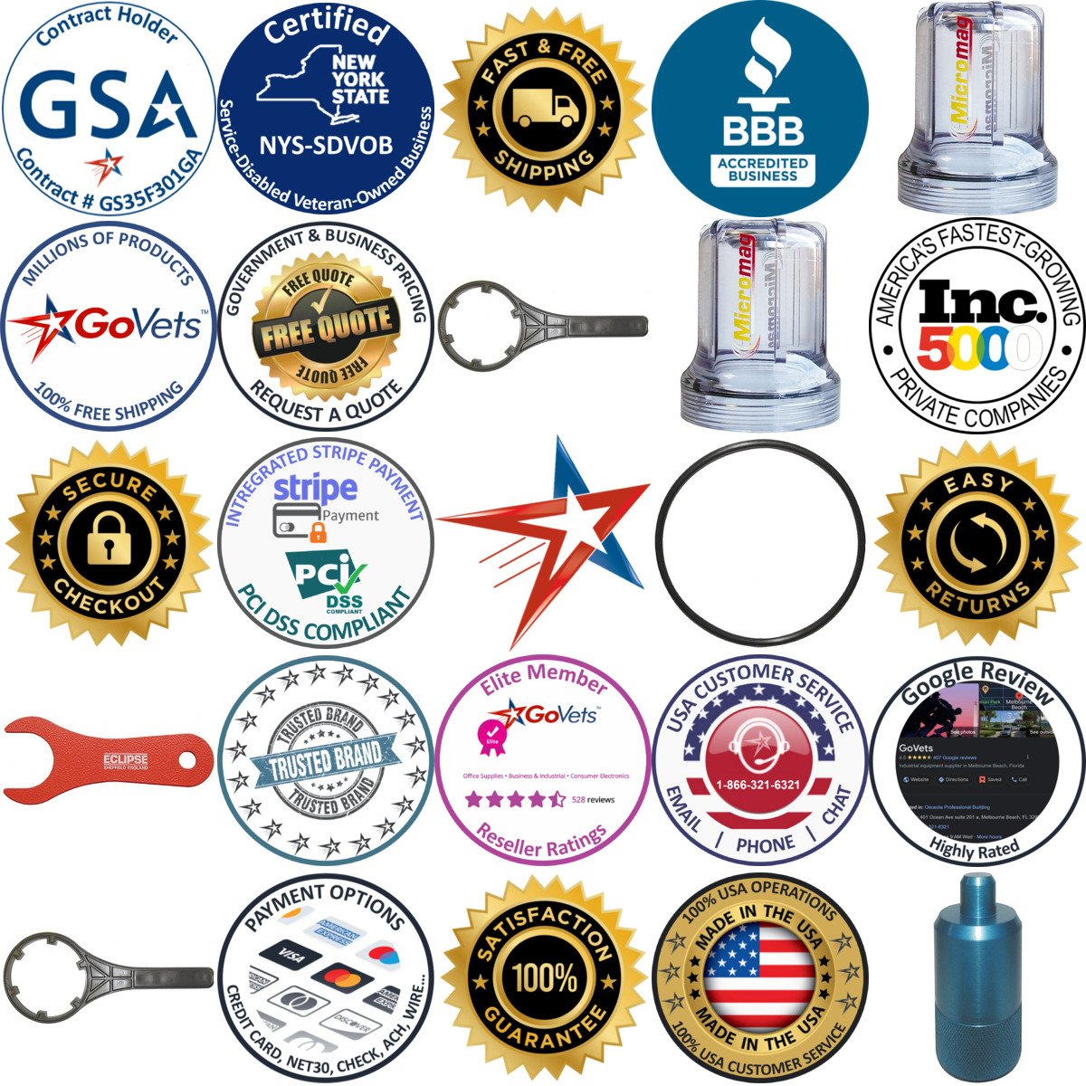 A selection of Magnetic Filtration Accessories products on GoVets