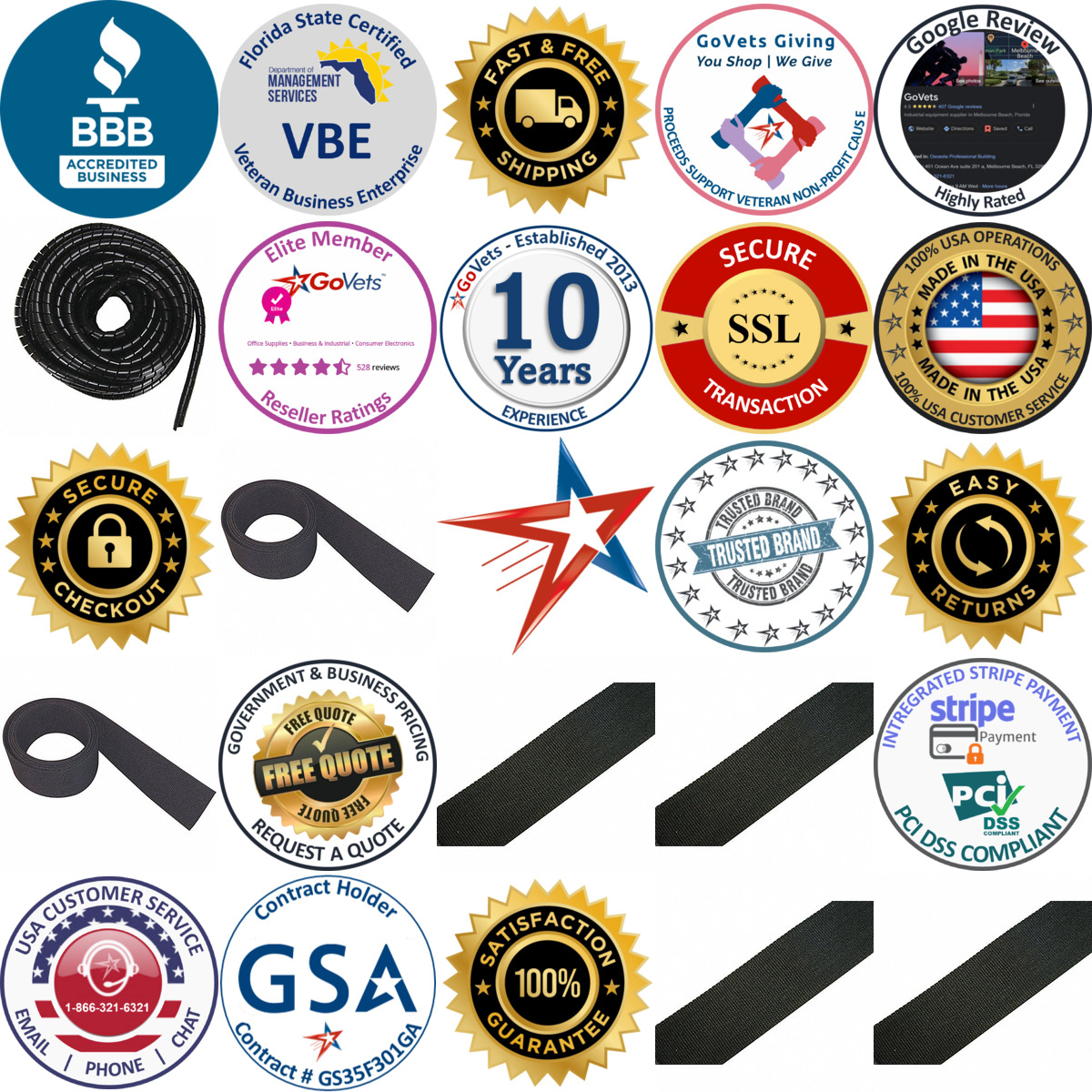 A selection of Hydraulic Hose Sleeves products on GoVets