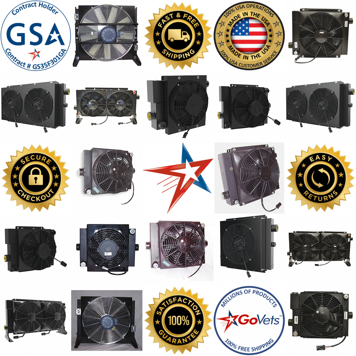 A selection of Forced Air Oil Coolers products on GoVets