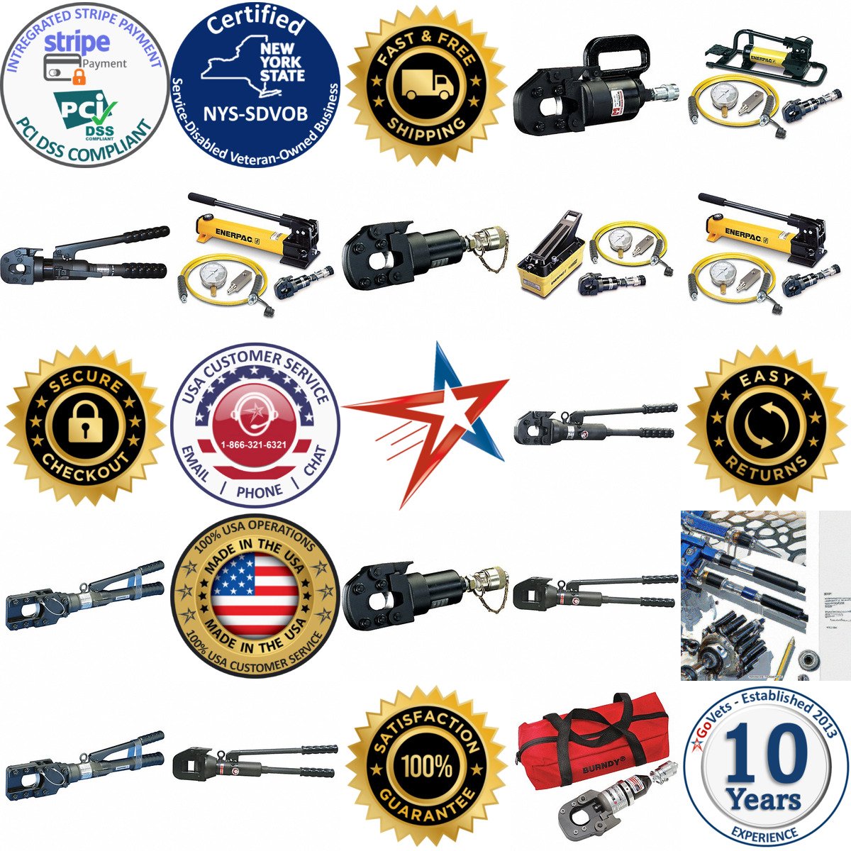 A selection of Hydraulic Cable Cutters products on GoVets