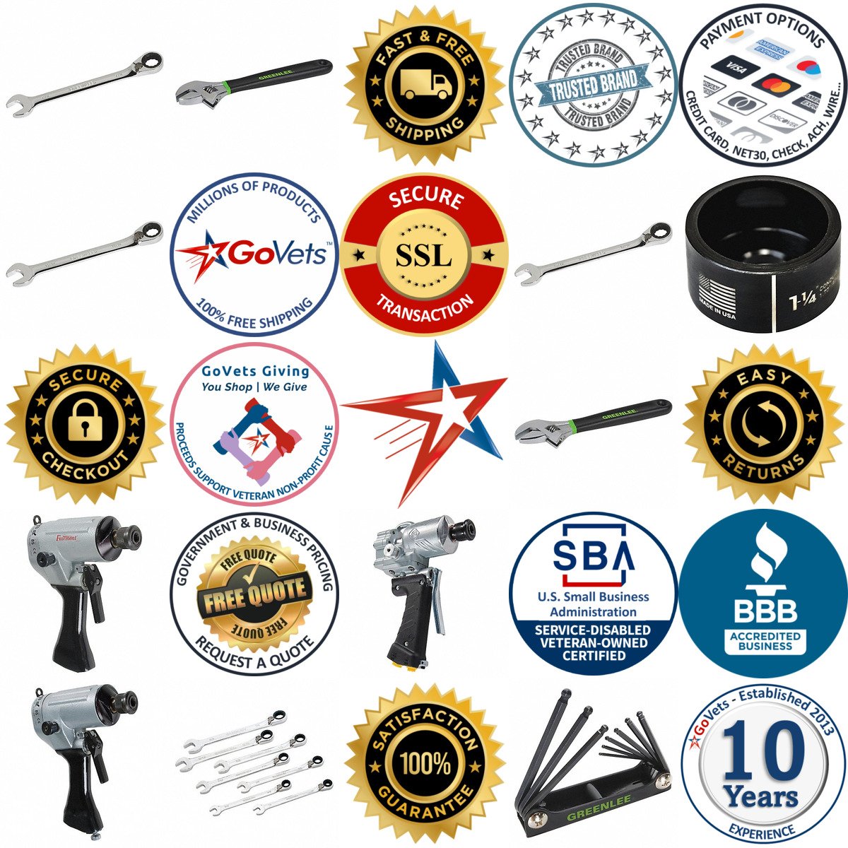 A selection of Hydraulic Impact Wrenches products on GoVets