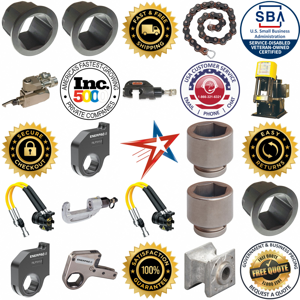 A selection of Hydraulic Power Tools products on GoVets