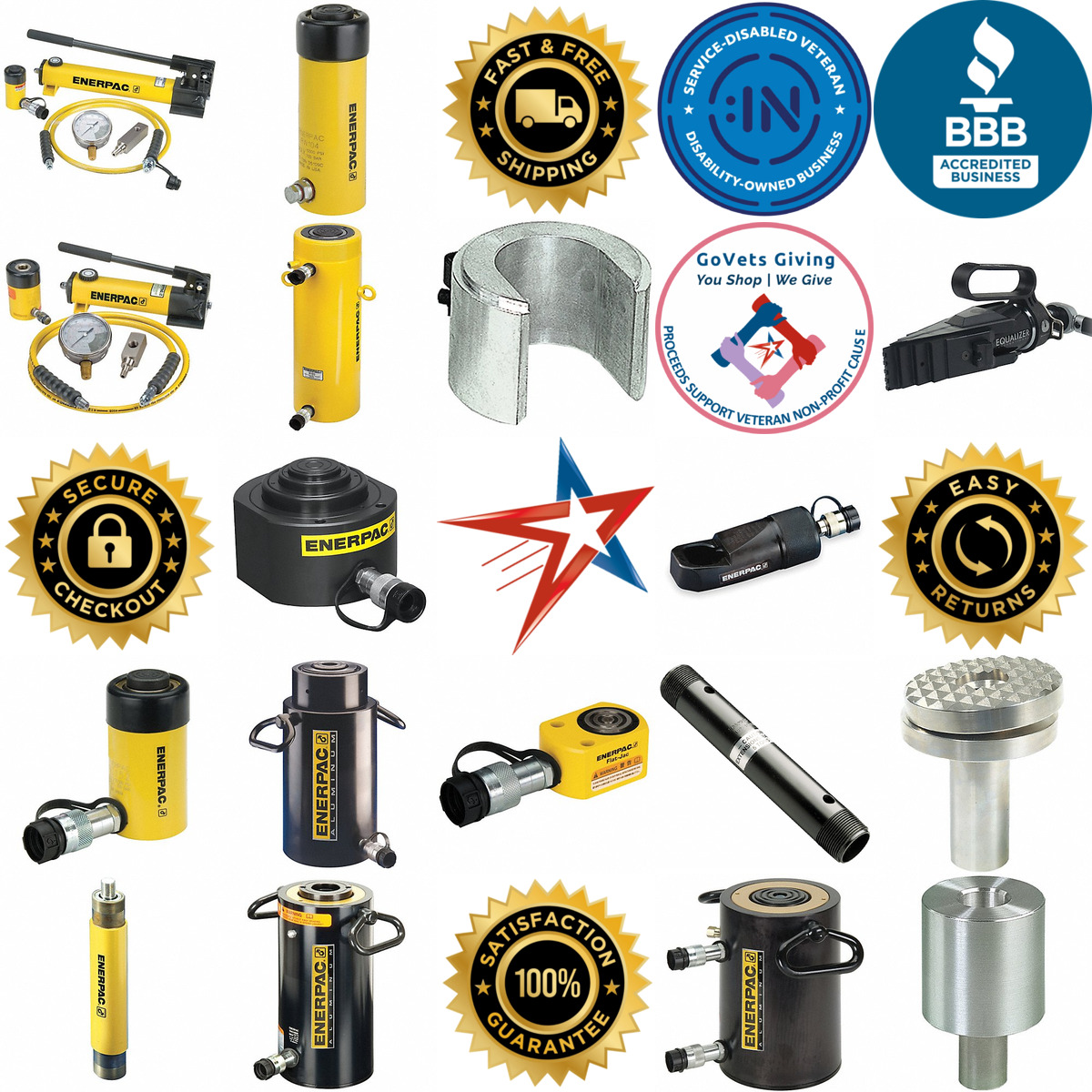 A selection of Hydraulic Rams and Tools products on GoVets