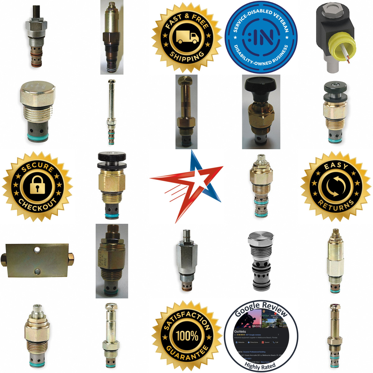 A selection of Hydraulic Cartridge Valves products on GoVets