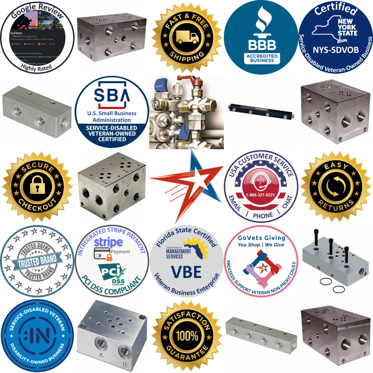 A selection of Hydraulic Valve Manifolds products on GoVets