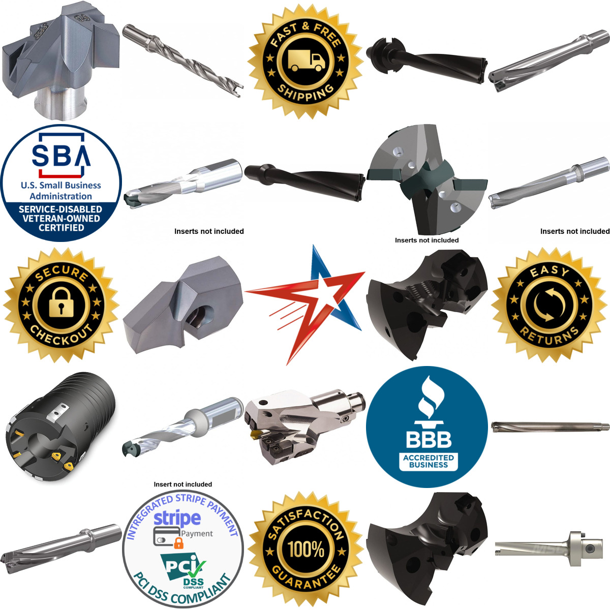 A selection of Drill Head and Body Units products on GoVets