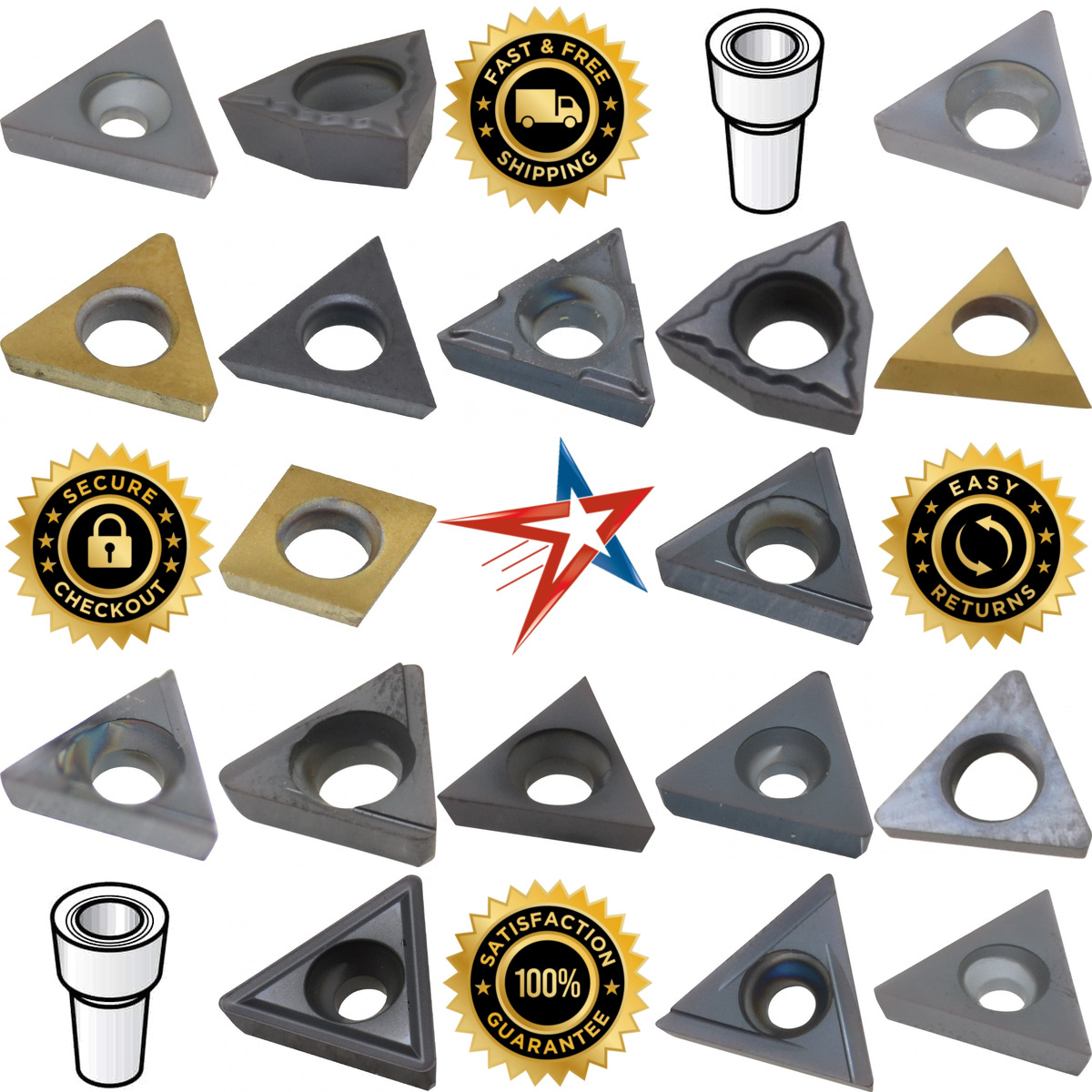 A selection of Kennametal products on GoVets