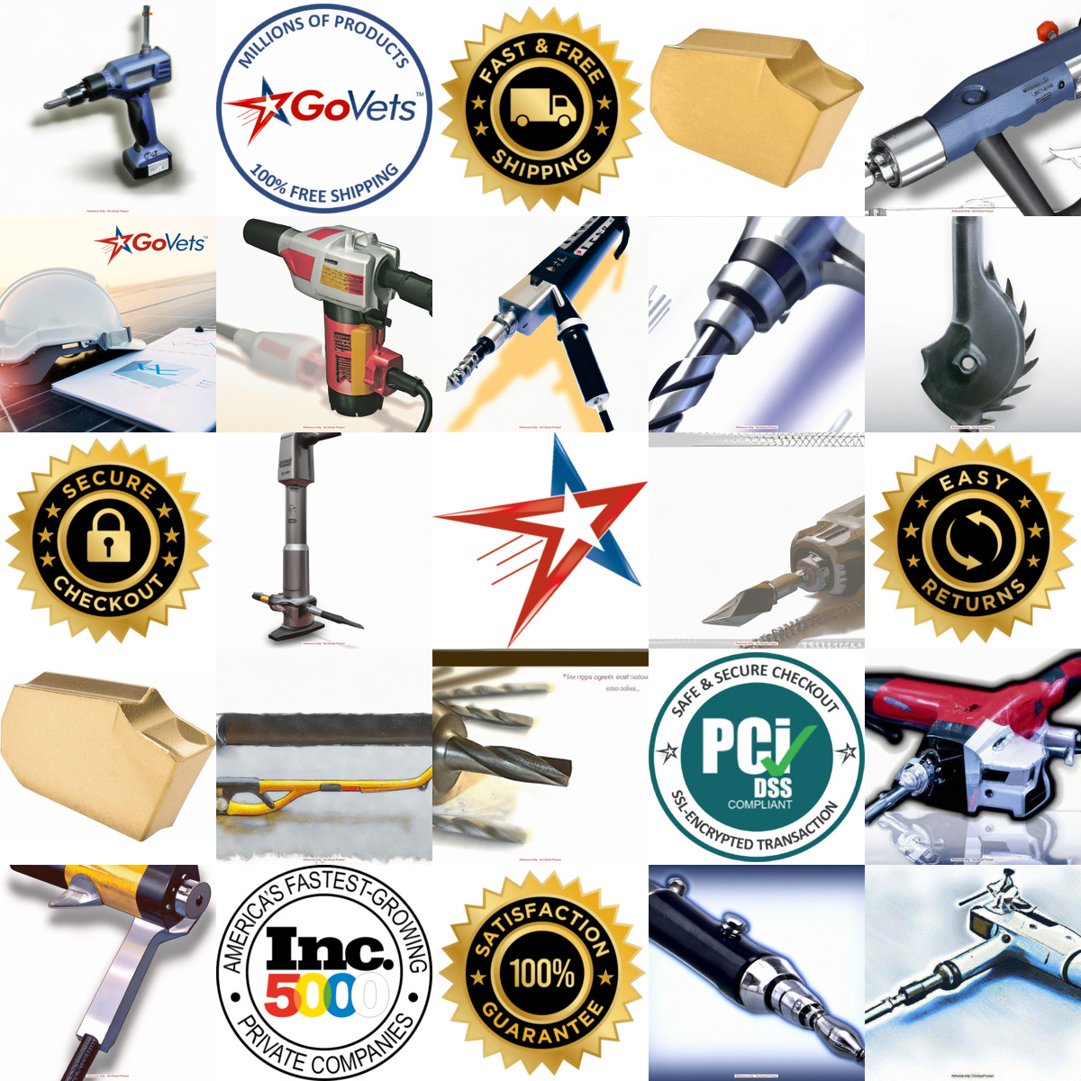 A selection of Dorian Tool products on GoVets