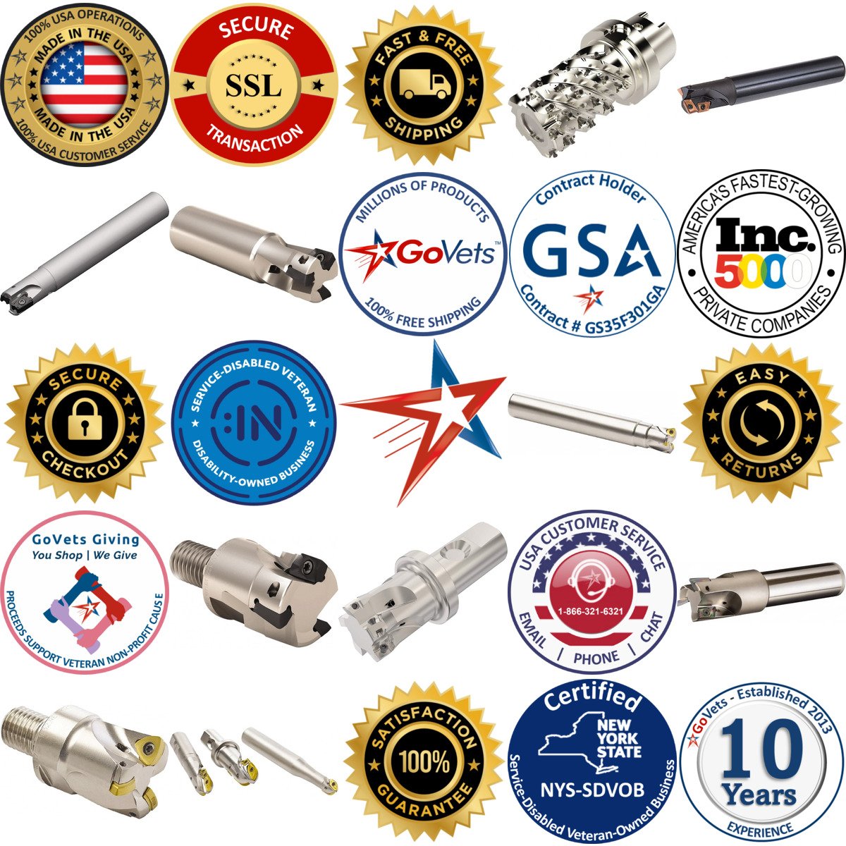 A selection of Screw Machine Length Drill Bits products on GoVets