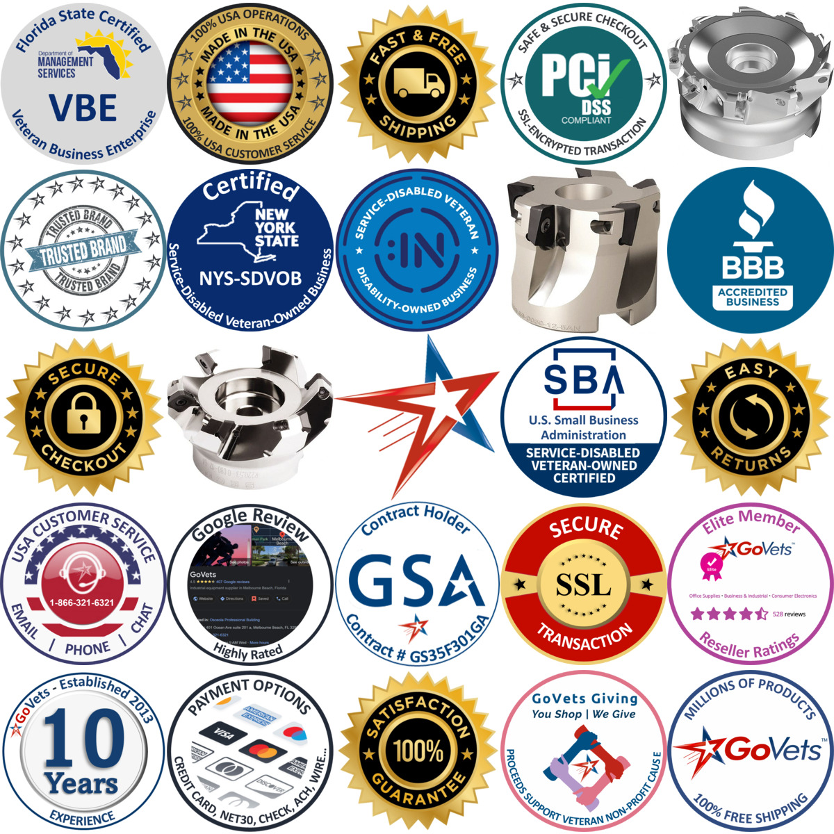 A selection of Collet Coolant Seals products on GoVets