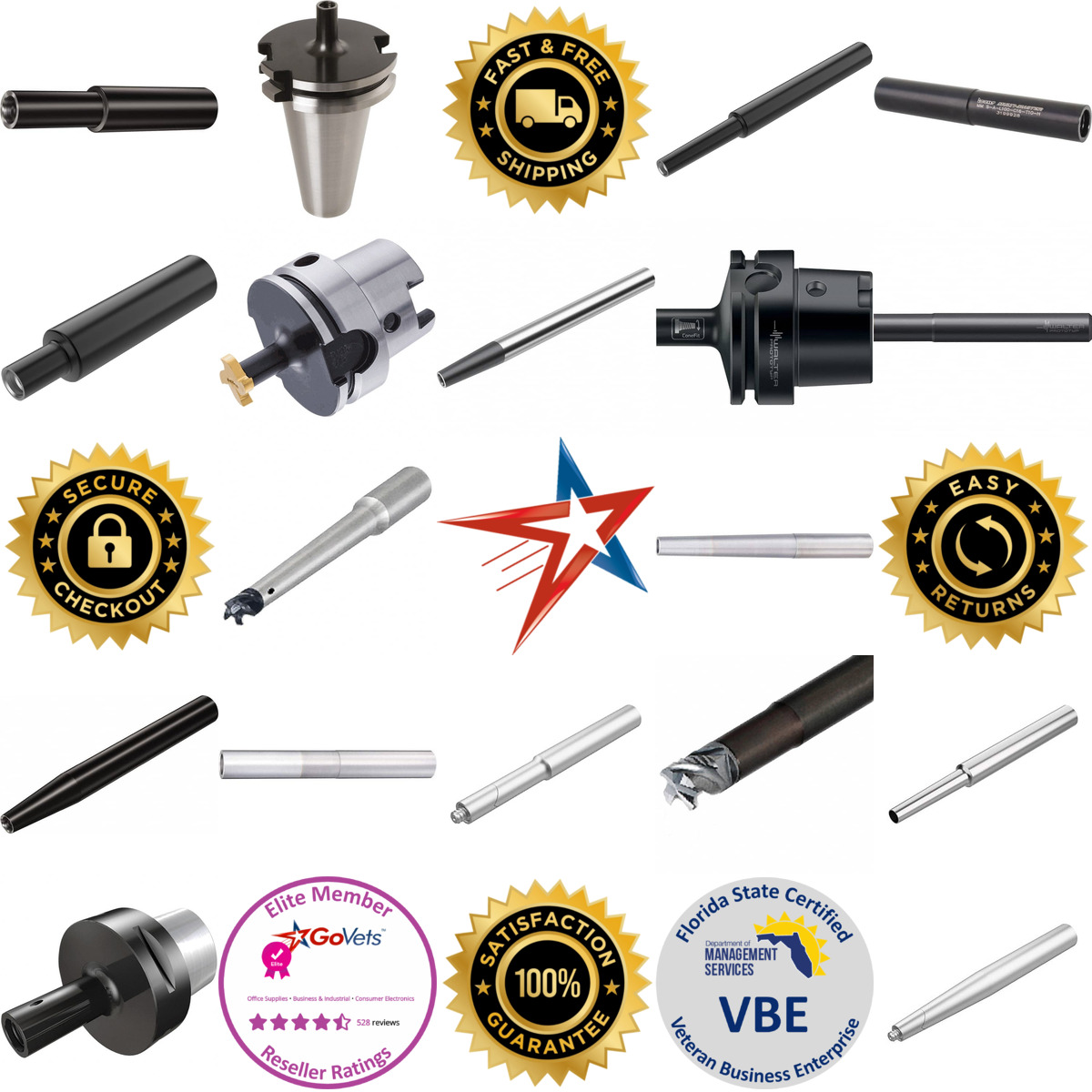 A selection of Milling Tip Insert Holders and Shanks products on GoVets