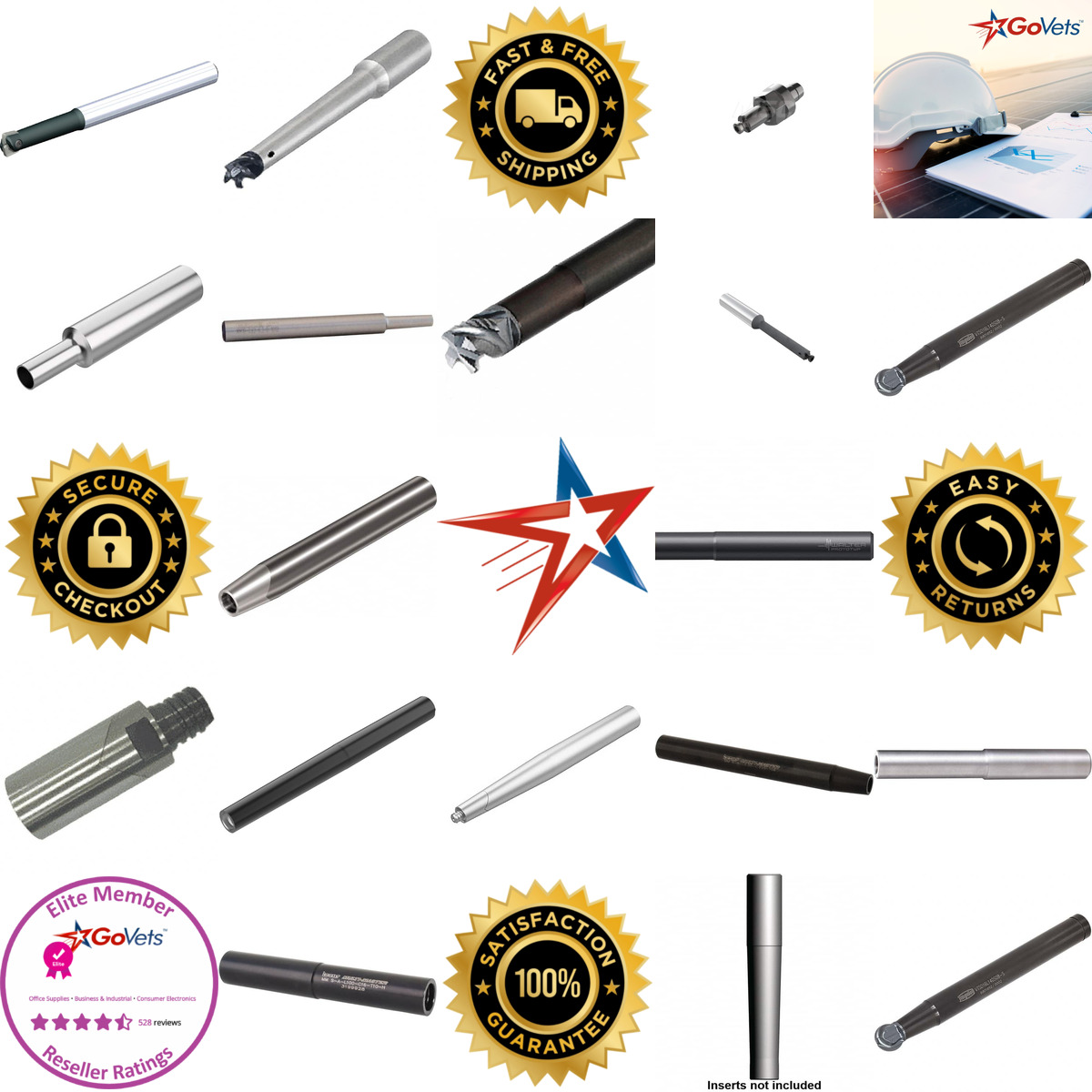 A selection of Milling Tip Inserts Holders and Kits products on GoVets