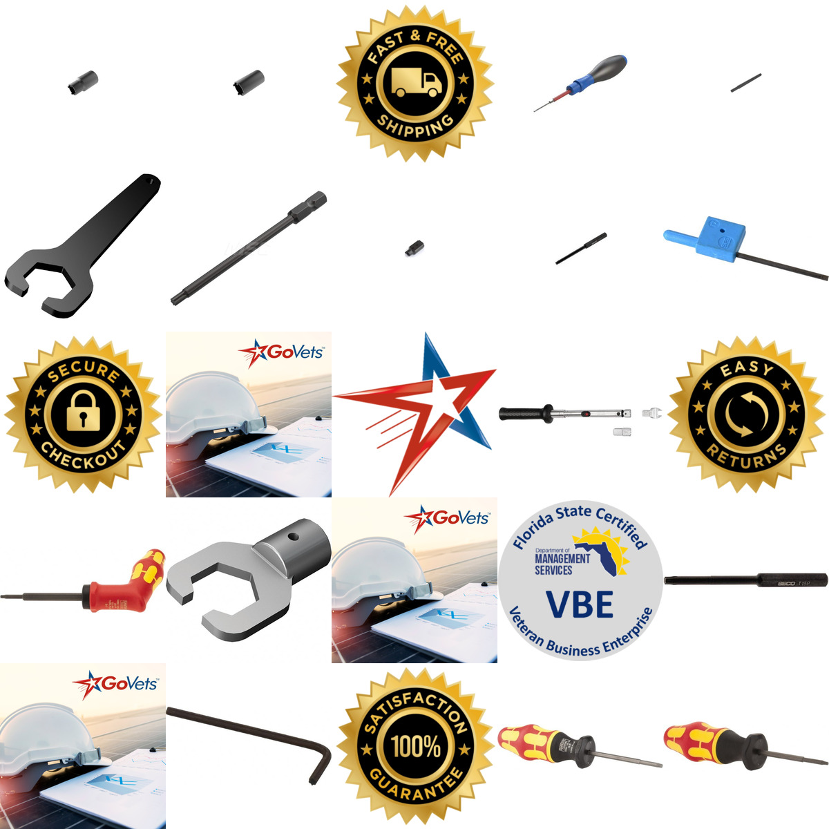 A selection of Wrenches For Indexables products on GoVets