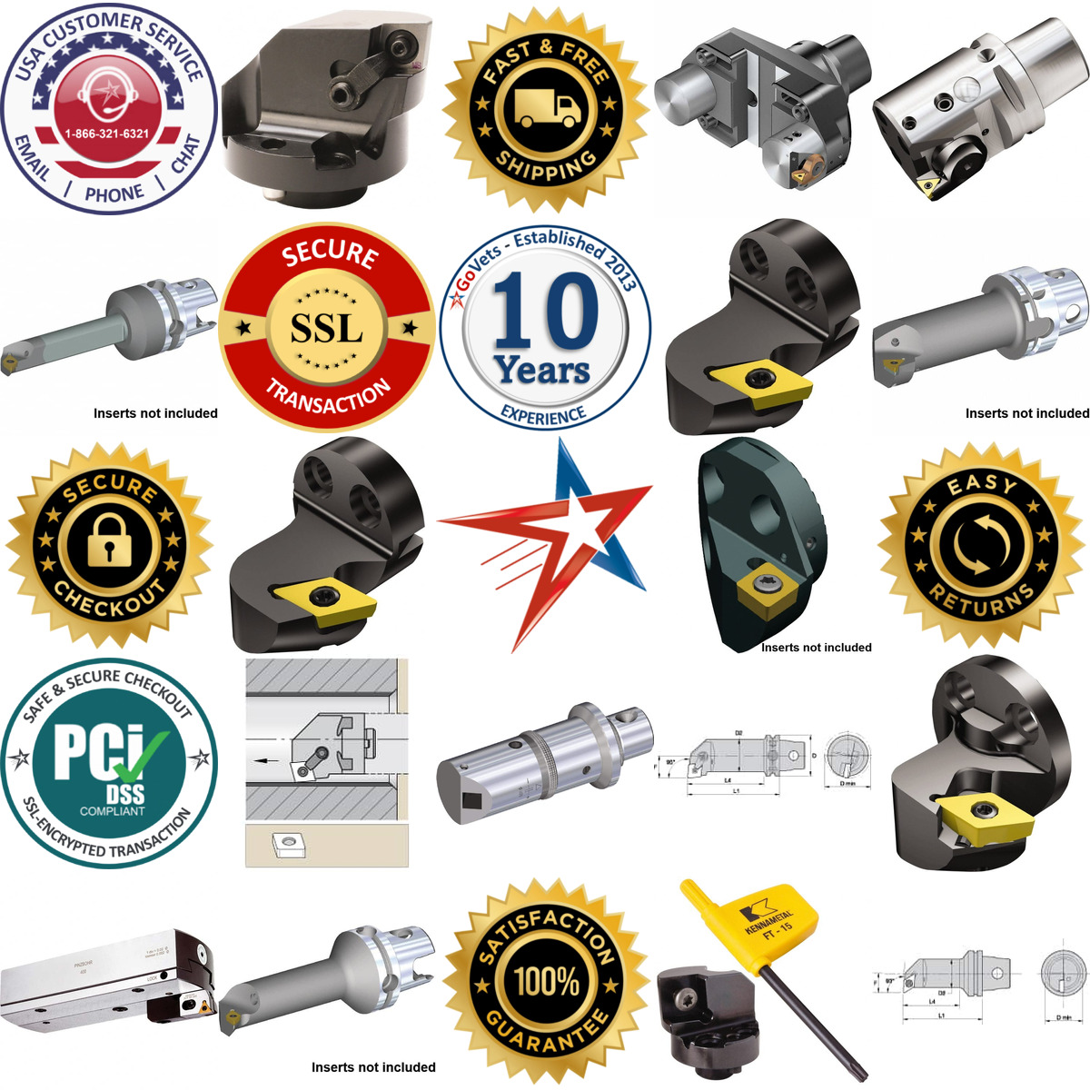 A selection of Modular Boring Cutting Unit Heads products on GoVets