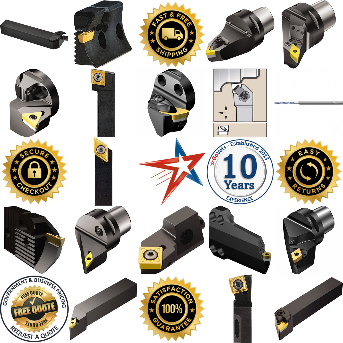 A selection of Screw Machine Length Drill Bits products on GoVets