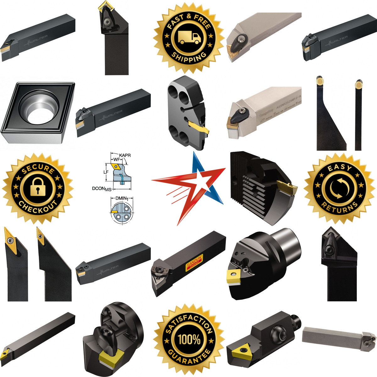 A selection of Turning Inserts products on GoVets