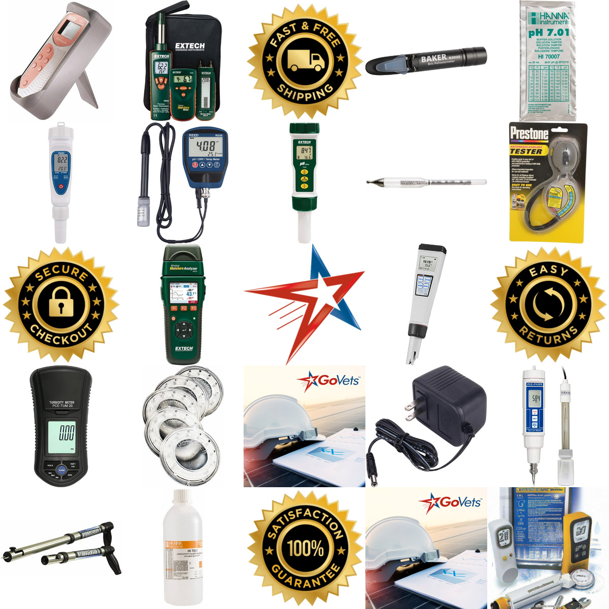 A selection of Liquid and Moisture Meters and Accessories products on GoVets