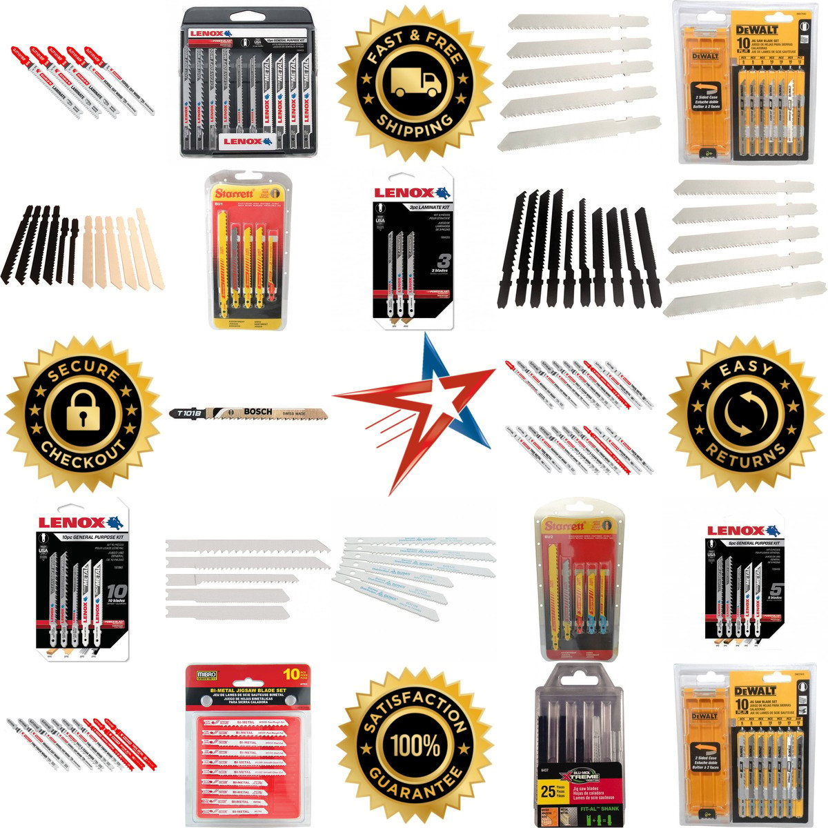 A selection of Jig Saw Blade Sets products on GoVets