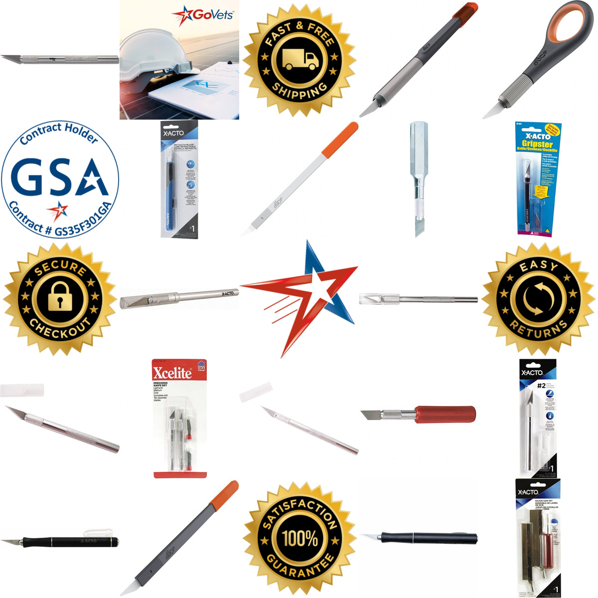 A selection of Hobby Knives products on GoVets