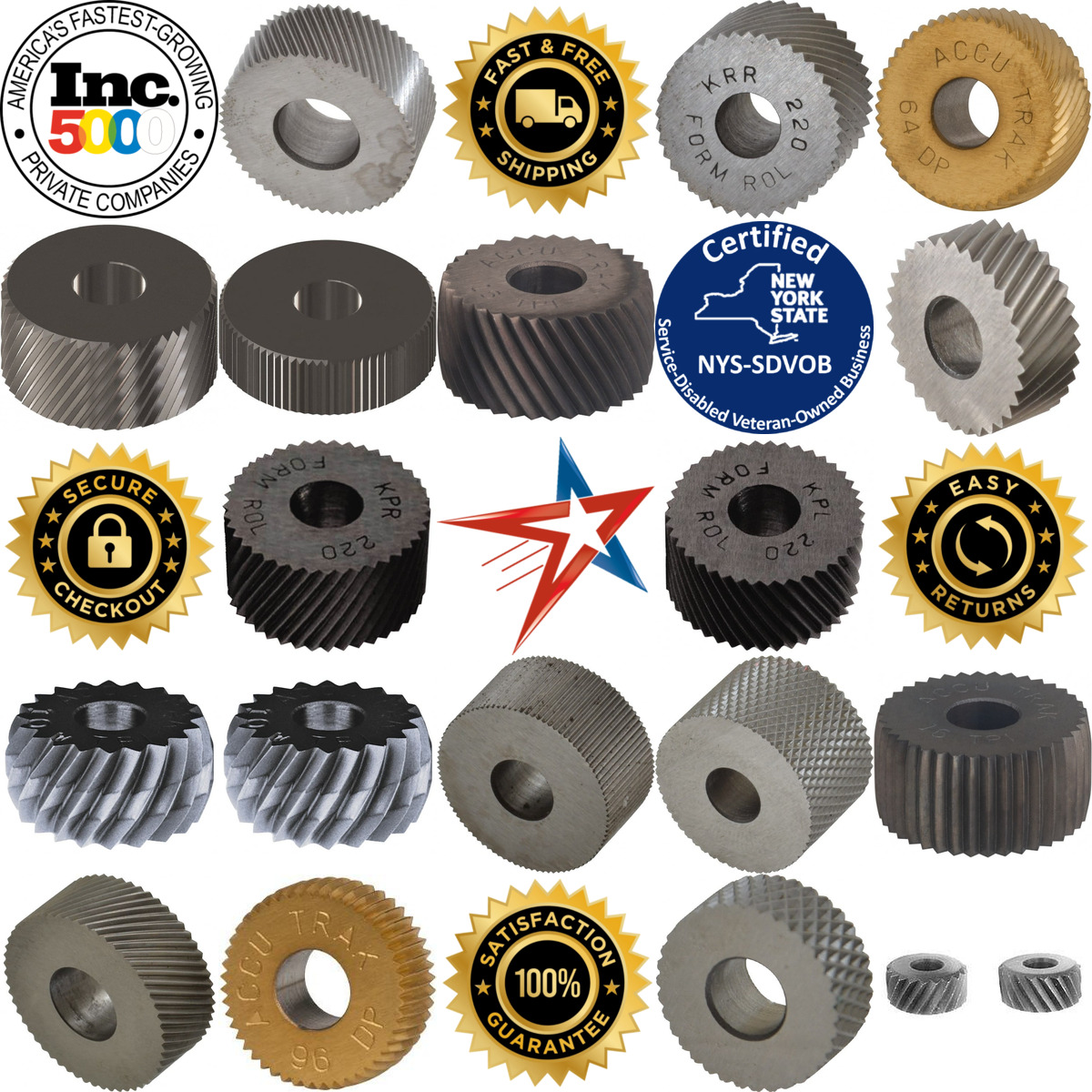 A selection of Knurl Wheels products on GoVets