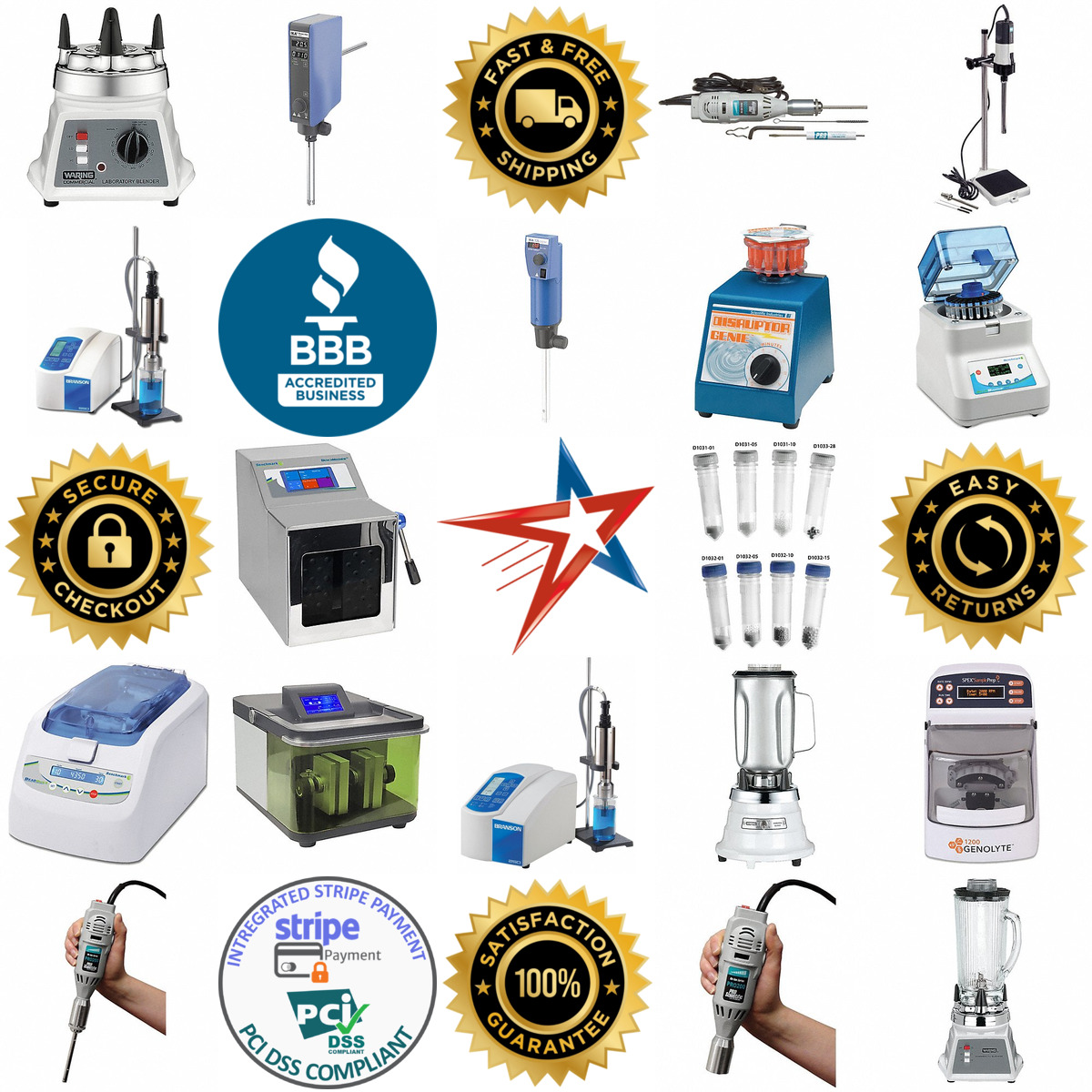 A selection of Homogenizers and Blenders products on GoVets