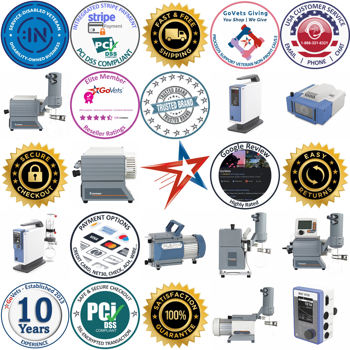 A selection of Rotary Evaporator Vacuum Pumps products on GoVets