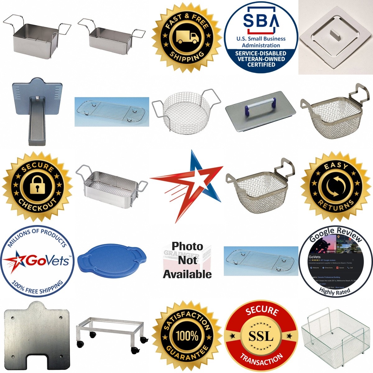 A selection of Ultrasonic Cleaner Accessories products on GoVets