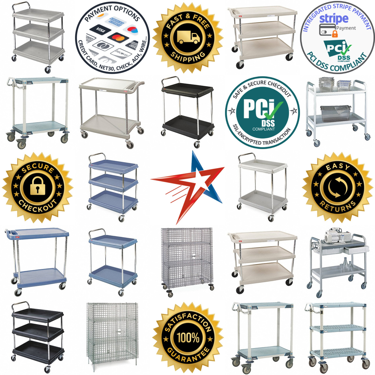 A selection of Laboratory Carts products on GoVets