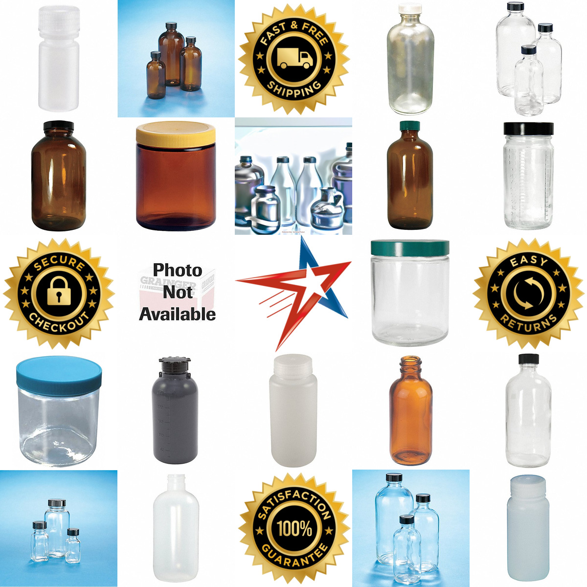 A selection of Bottles and Jars products on GoVets