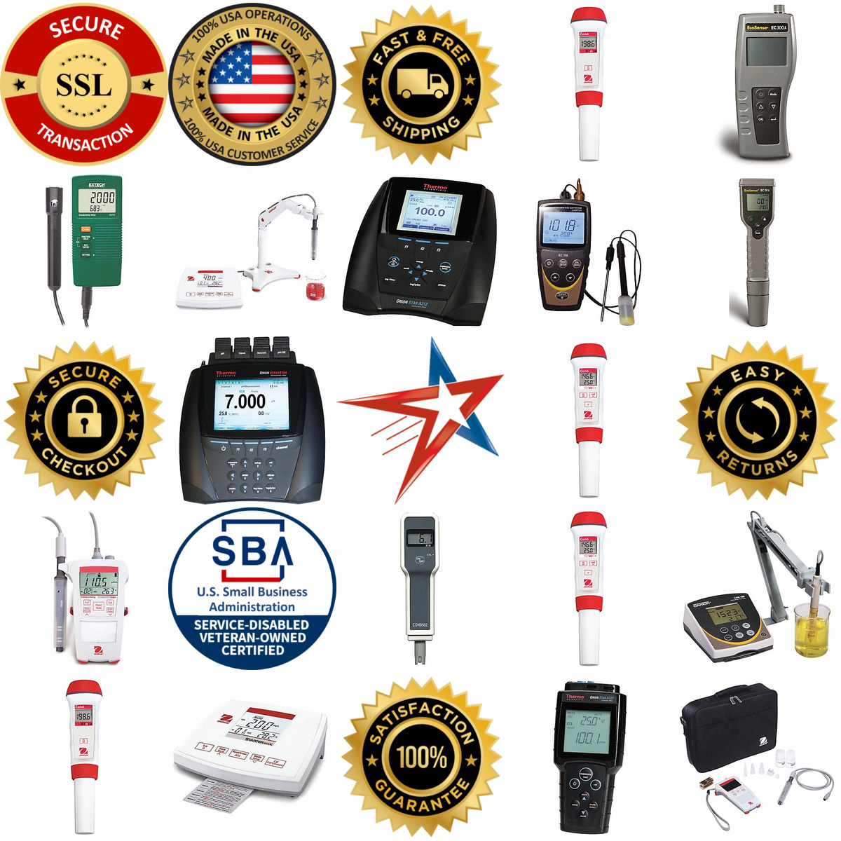 A selection of Conductivity Meters products on GoVets