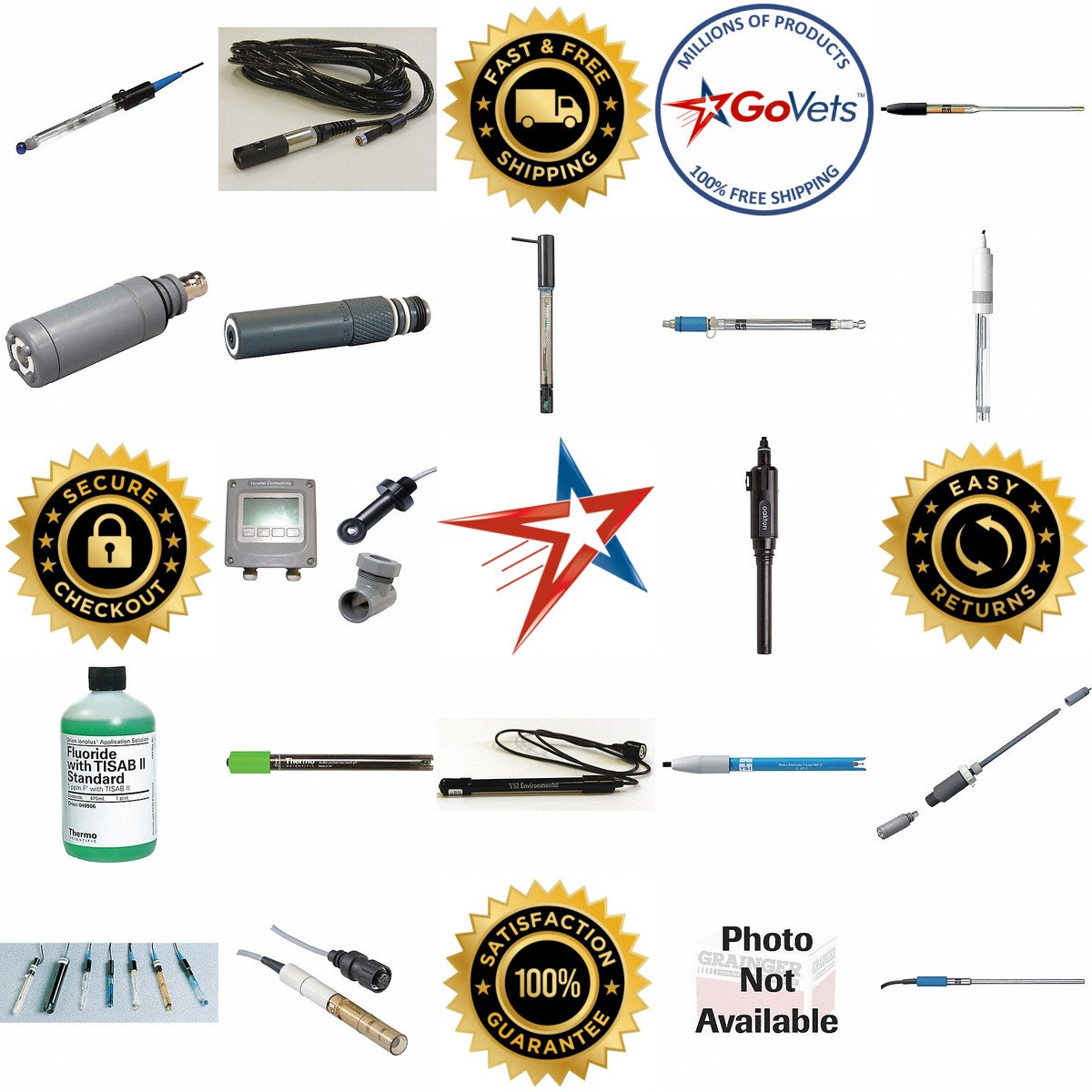 A selection of Electrodes and Probes products on GoVets