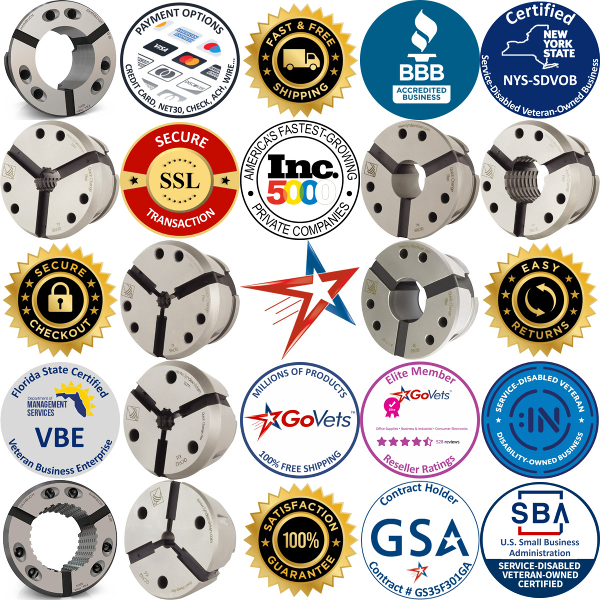 A selection of Lathe Collets products on GoVets