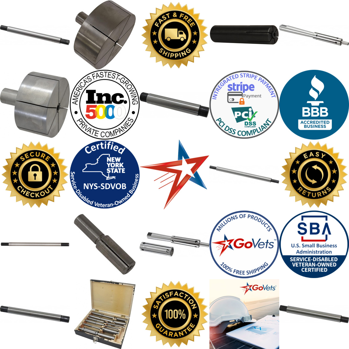 A selection of Lathe Mandrels Dogs and Arbors products on GoVets