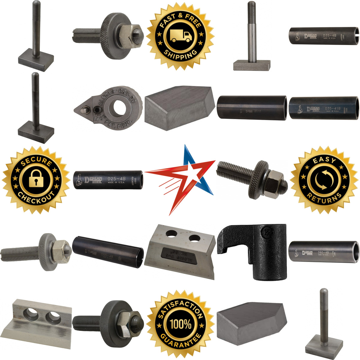 A selection of Tool Post and Holder Parts and Accessories products on GoVets