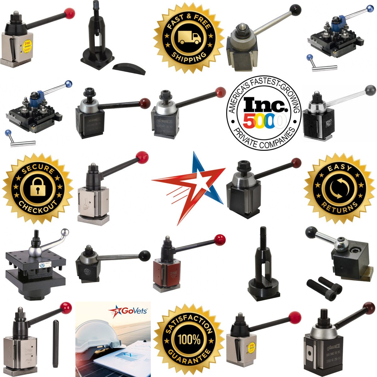 A selection of Tool Posts products on GoVets