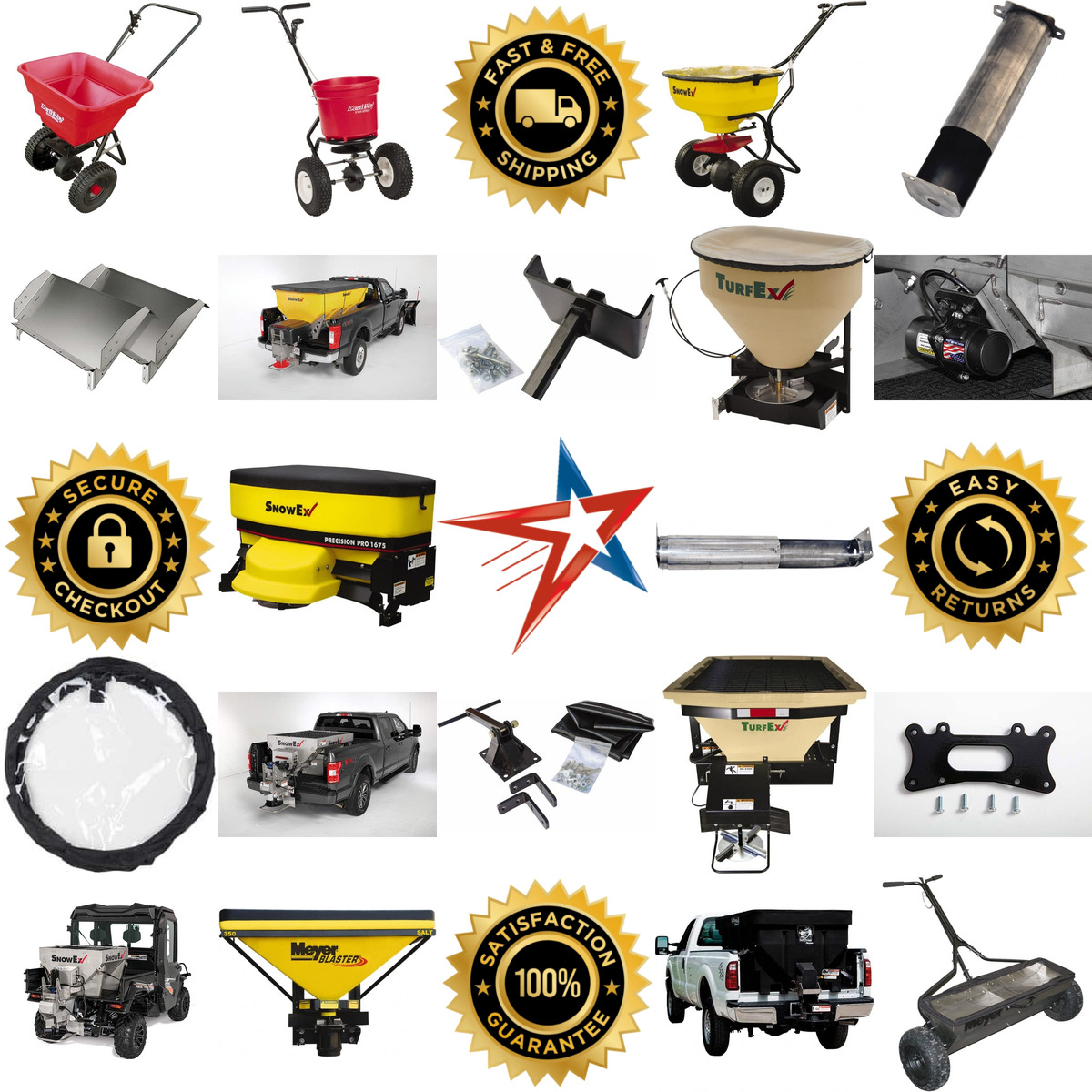 A selection of Landscape Spreaders and Accessories products on GoVets