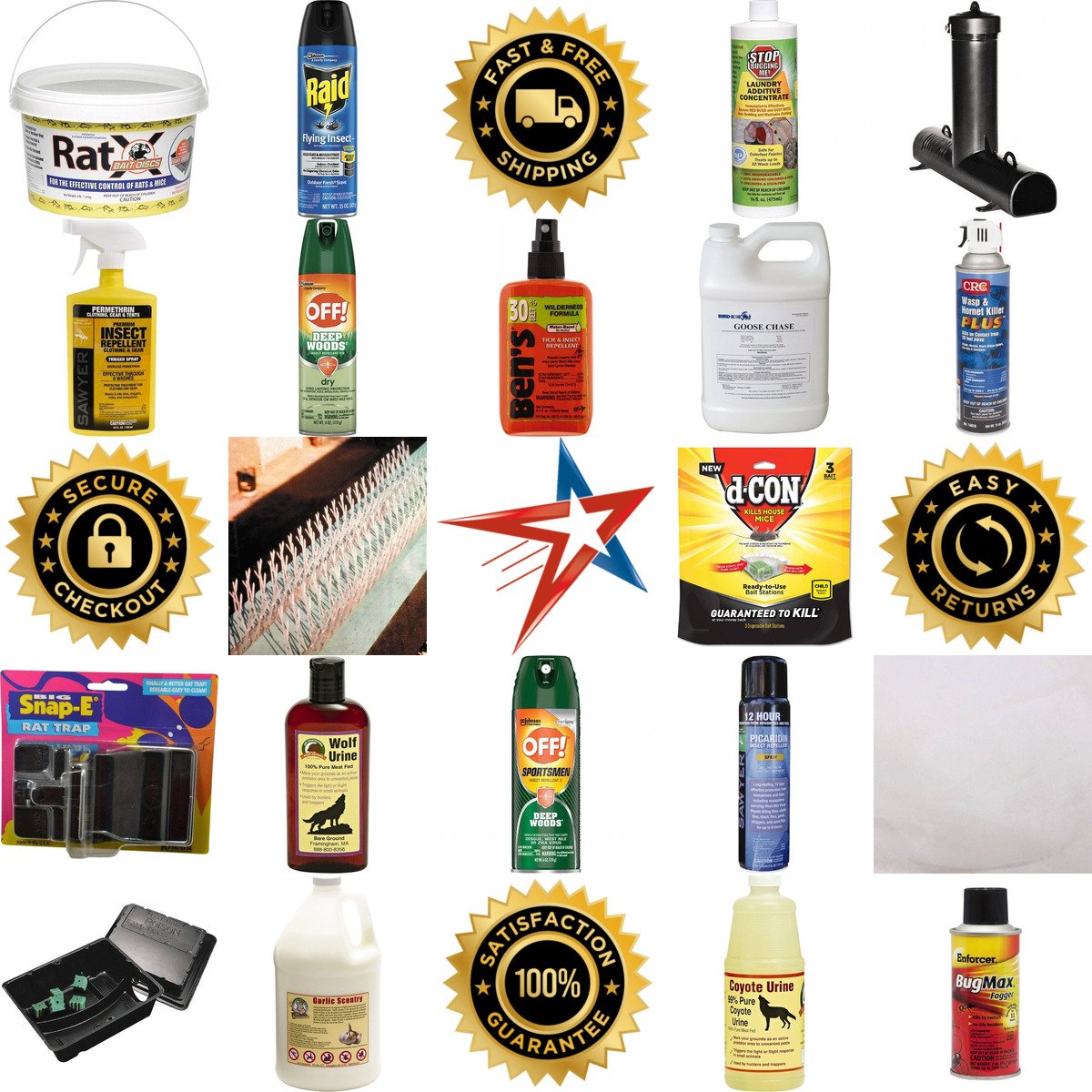 A selection of Pest Control products on GoVets