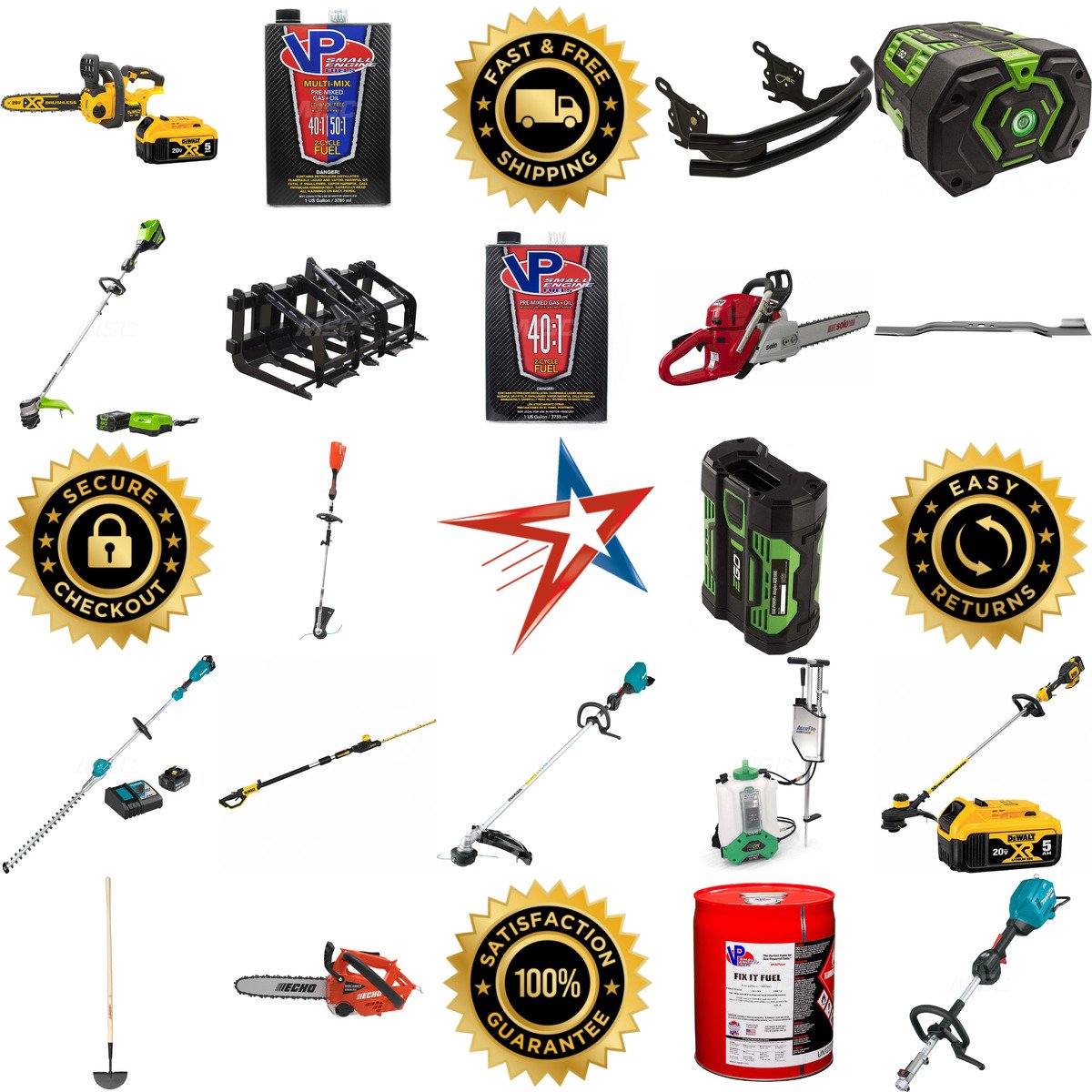 A selection of Power Lawn and Garden Equipment products on GoVets