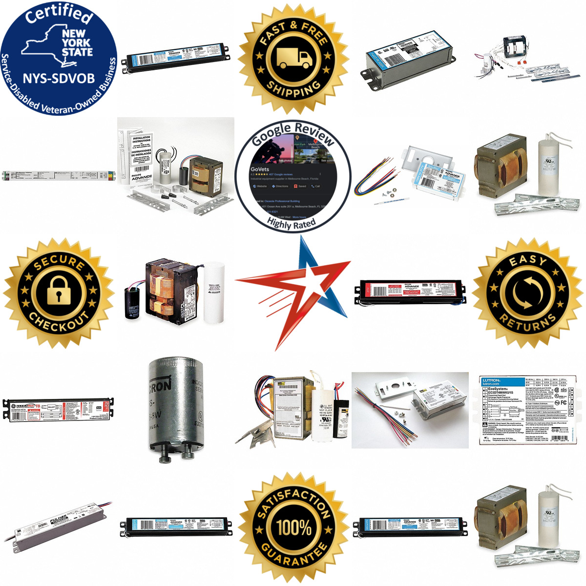 A selection of Ballasts and Drivers products on GoVets