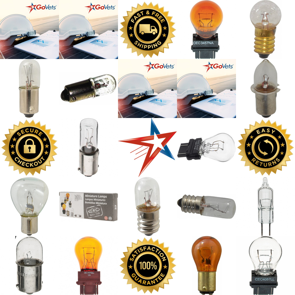 A selection of Miniature and Specialty Equipment Lamps products on GoVets