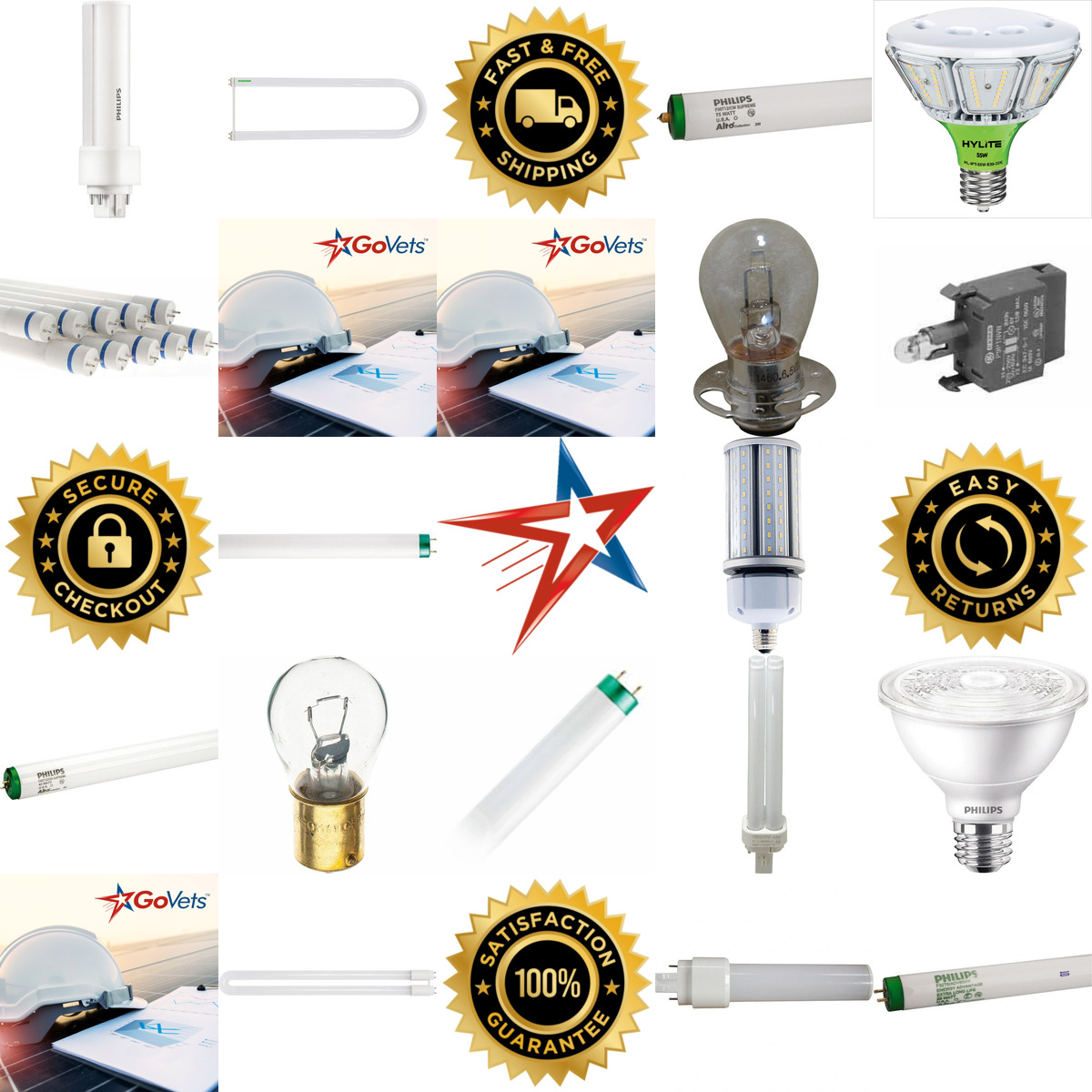 A selection of Lamps Light Bulbs and Accessories products on GoVets