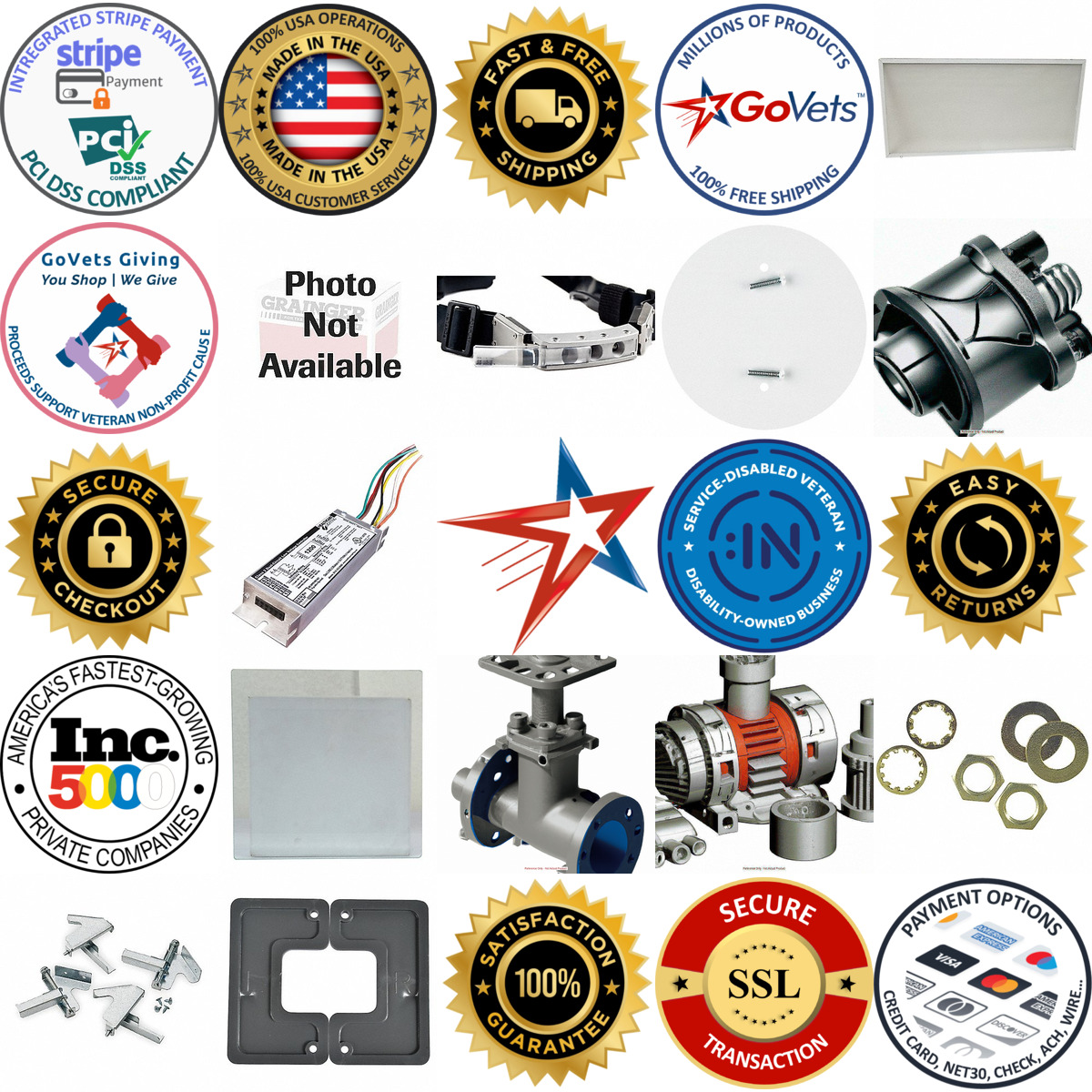 A selection of Replacement Parts products on GoVets