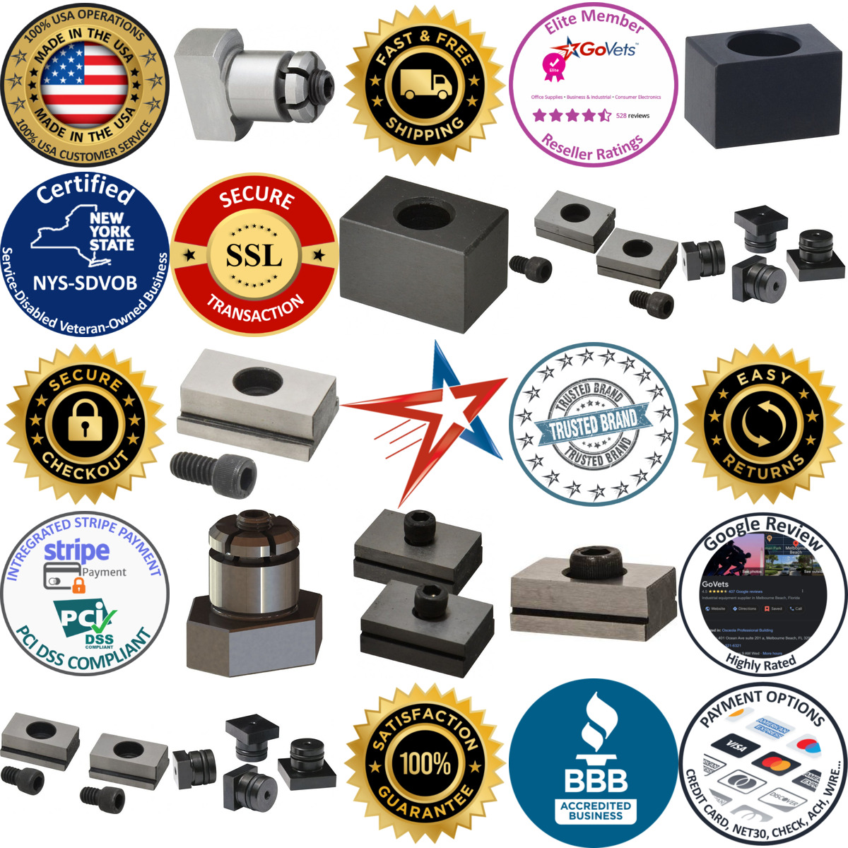 A selection of Fixture Keys products on GoVets