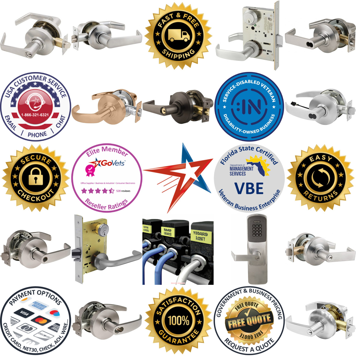 A selection of Electromagnet Lock Accessories products on GoVets