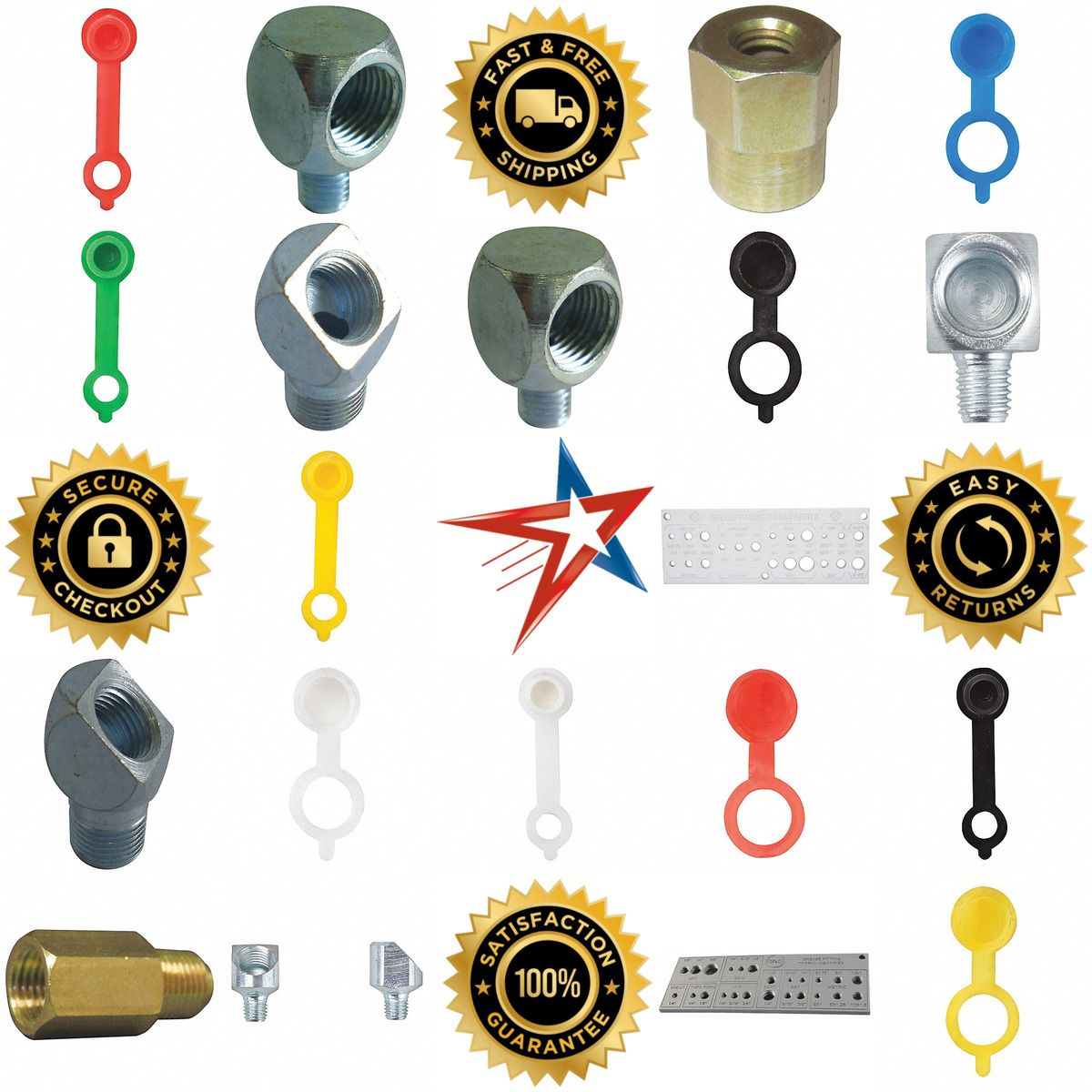 A selection of Grease Fitting Accessories products on GoVets