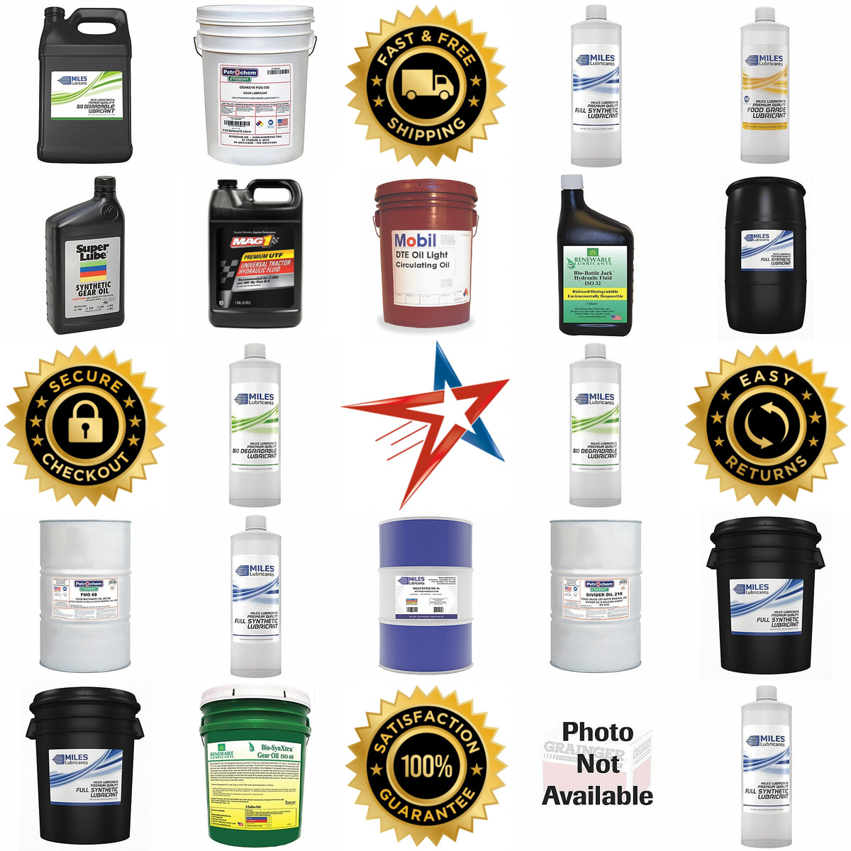 A selection of Oils products on GoVets